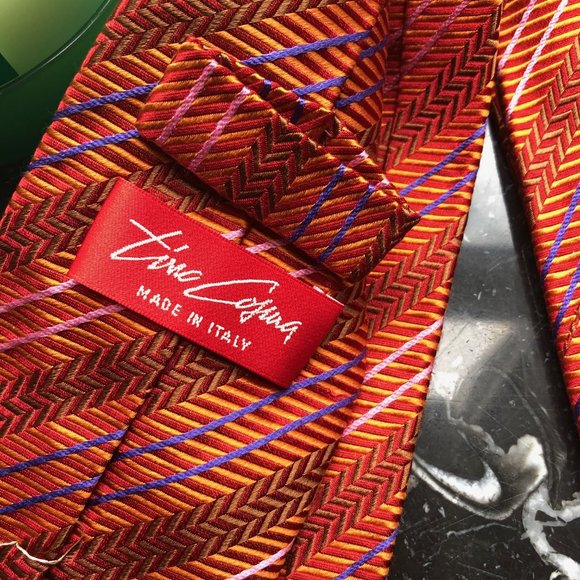 Tino Cosma Silk Tie - Picture 2 of 2